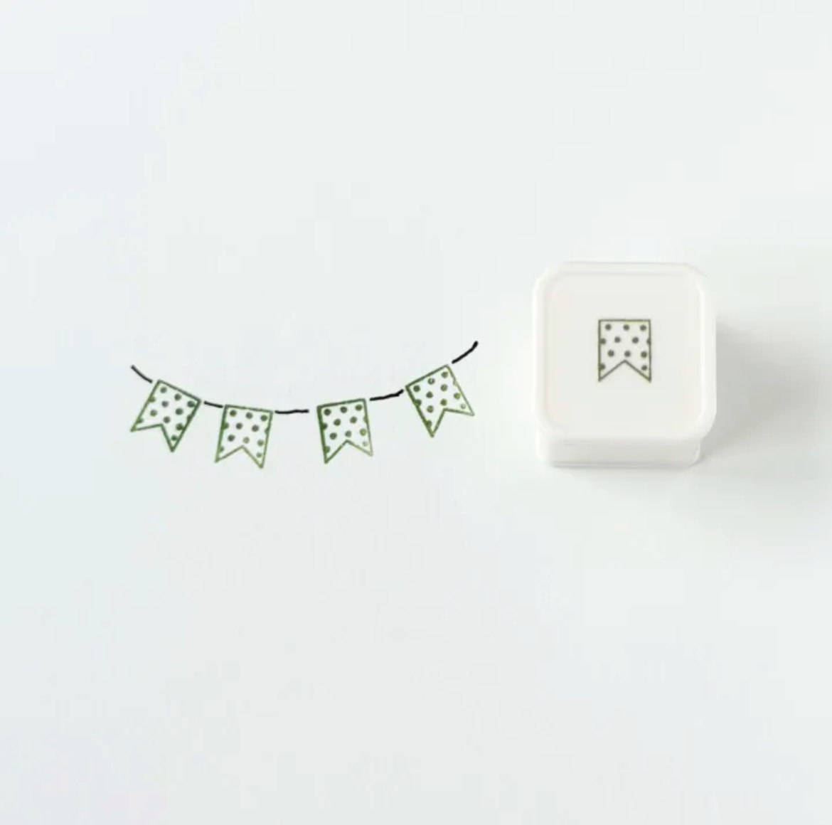 Six-stamp set with hand-drawn illustrations for journaling, by Oatmeal