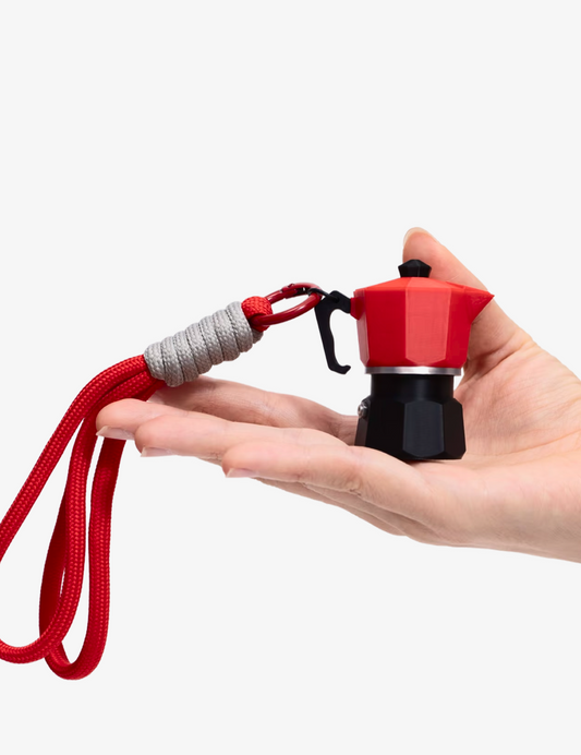 Moka Pot Coffee Keychain