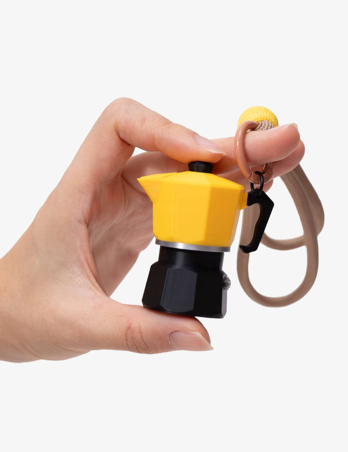 Moka Pot Coffee Keychain