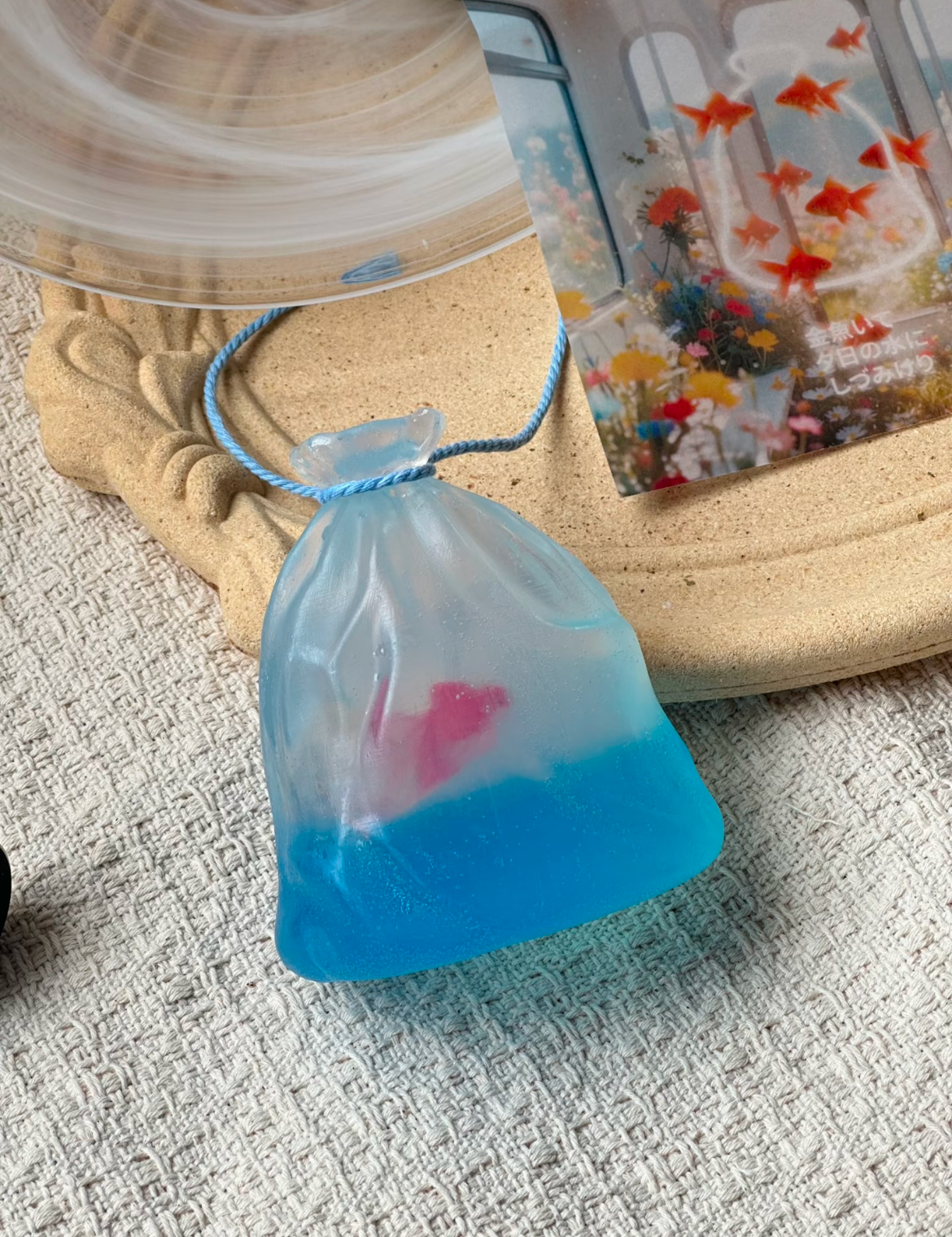 Dreamcore Goldfish Soap Pouch