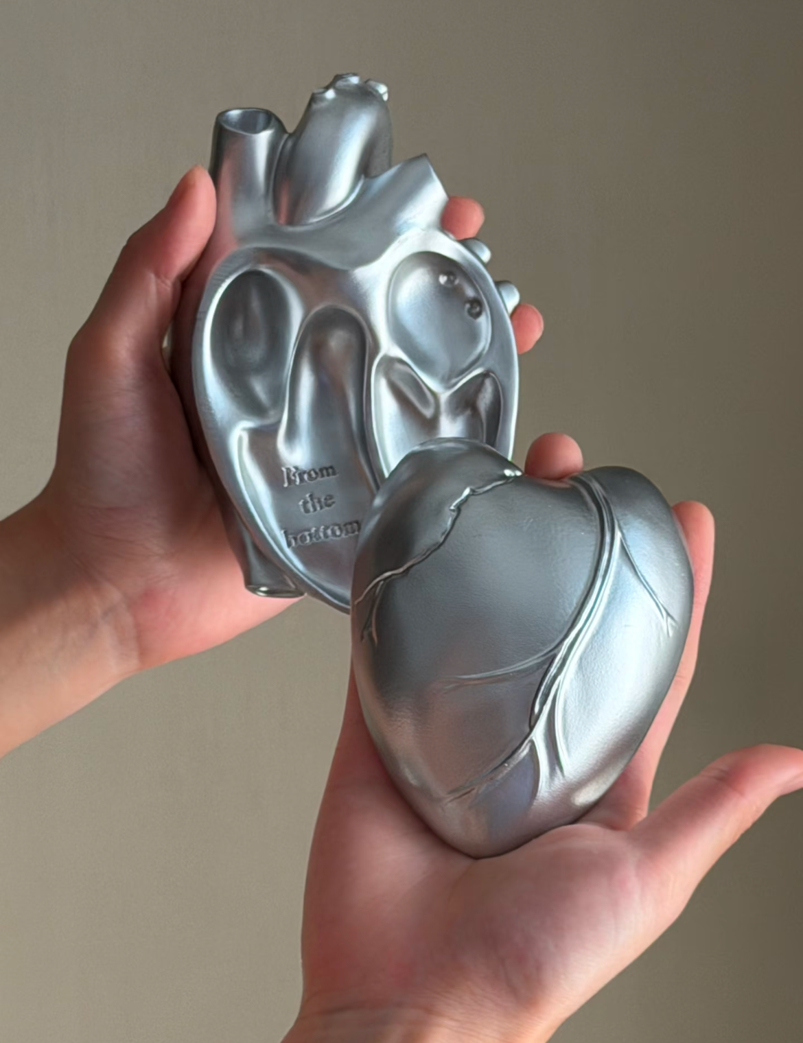 Vintage Heart Storage Box