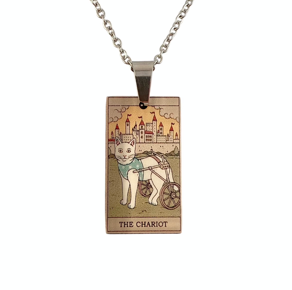 Cat Tarot Necklace
