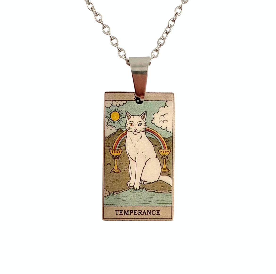 Cat Tarot Necklace