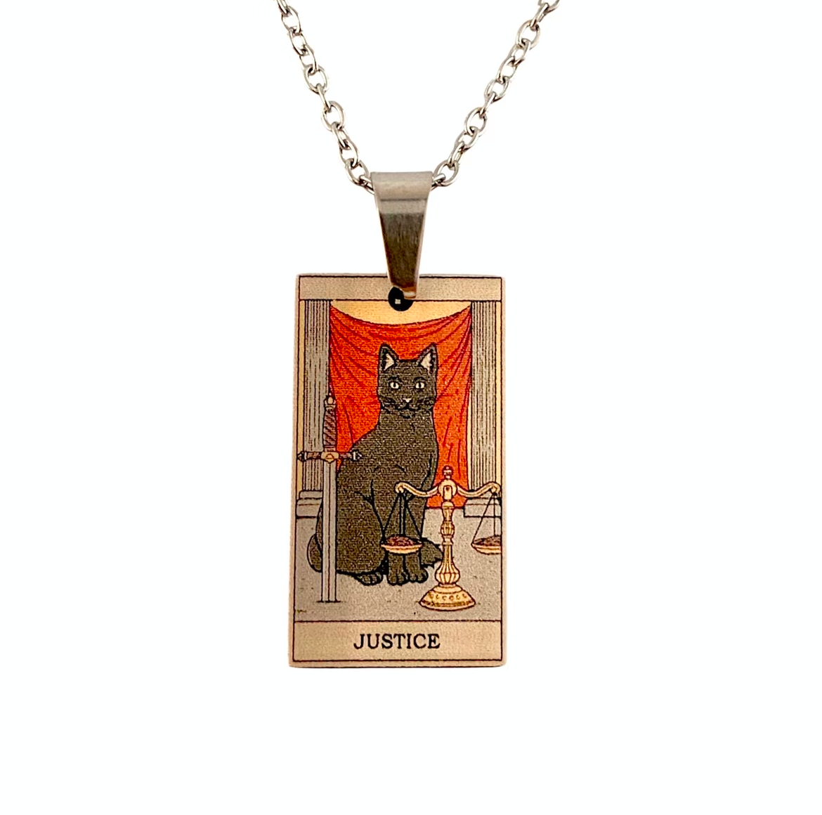 Cat Tarot Necklace
