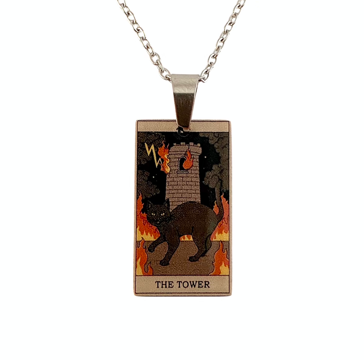 Cat Tarot Necklace